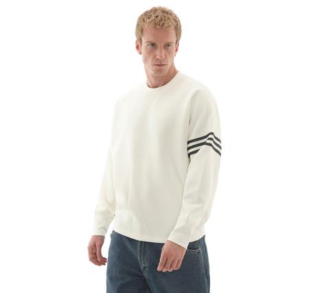 adidas Nc Ls Os Crew Erkek Sweatshirt Mor
