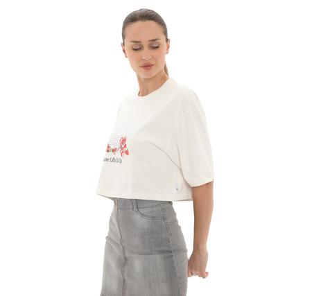 adidas Nelson T-Shirt Kadın T-Shirt Beyaz