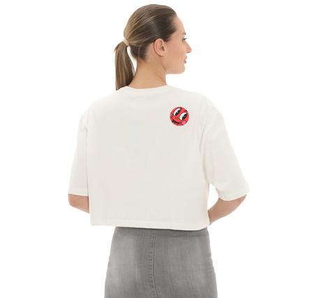 adidas Nelson T-Shirt Kadın T-Shirt Beyaz