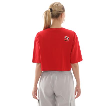 adidas Nelson T-Shirt Kadın T-Shirt Kırmızı