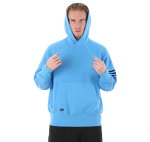 adidas New C Hoodıe Erkek Sweatshirt Mavi