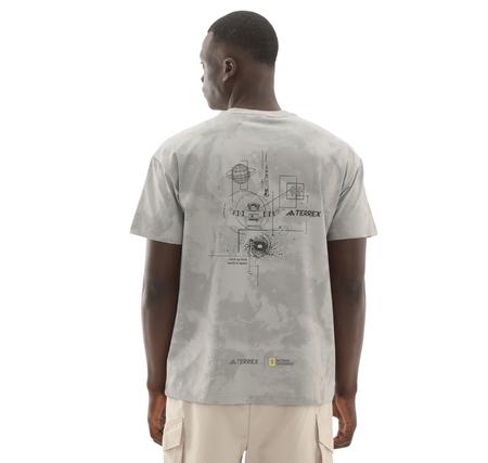 adidas Ng U A.r Aop T Erkek T-Shirt Gri