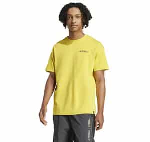 adidas Ng U Ar B Gfx T Erkek T-Shirt Sarı