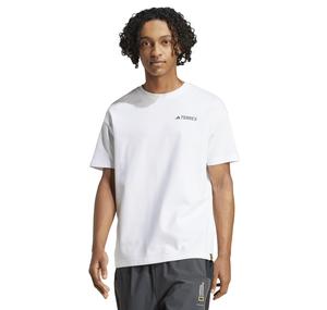 adidas X National Geographic Erkek T-Shirt Beyaz