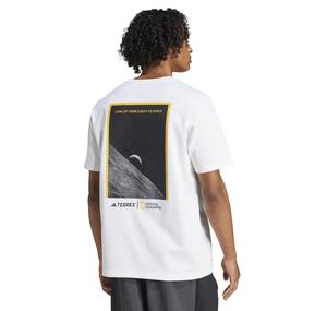 adidas X National Geographic Erkek T-Shirt Beyaz
