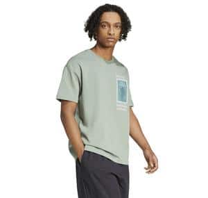 adidas Ng U Ar F Gfx T Erkek T-Shirt Yeşil