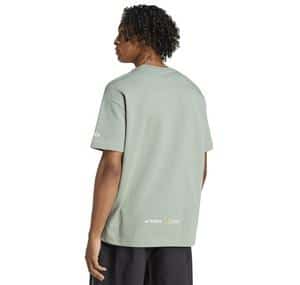 adidas Ng U Ar F Gfx T Erkek T-Shirt Yeşil