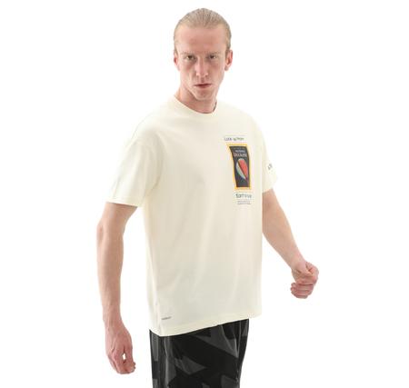 adidas Ng U Ar F Gfx T Erkek T-Shirt Beyaz