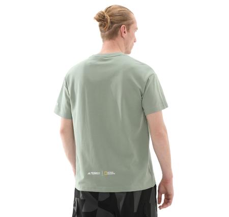 adidas Ng U Ar F Gfx T Erkek T-Shirt Yeşil