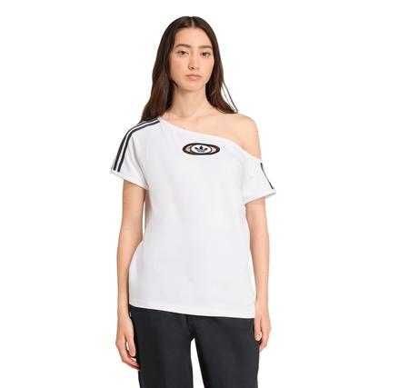 adidas Offshoulder Tee Kadın T-Shirt Beyaz