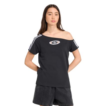 adidas Offshoulder Tee Kadın T-Shirt Siyah