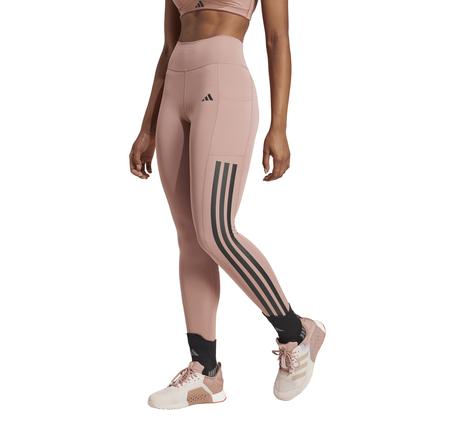 adidas Opt 3S 1-1 Kadın Tayt Pembe
