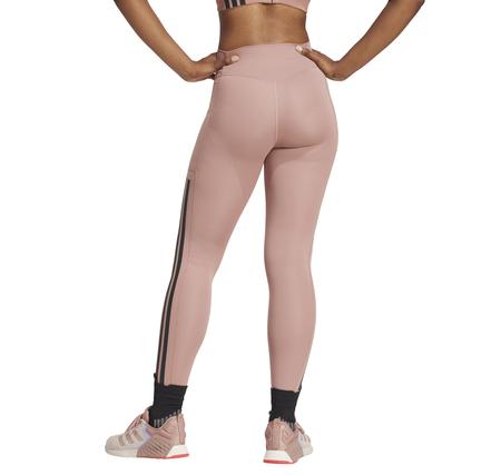 adidas Opt 3S 1-1 Kadın Tayt Pembe