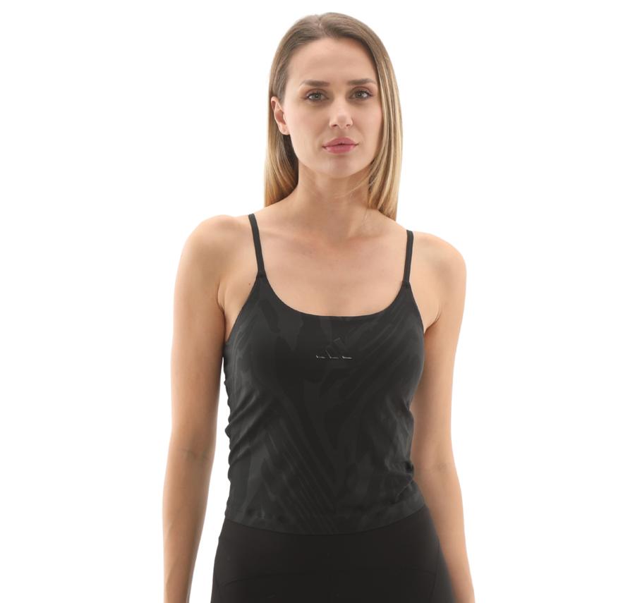 adidas Opt Aop Ls Tank Kadın T-Shirt Siyah adidas Opt Aop Ls Tank Kadın T-Shirt Siyah