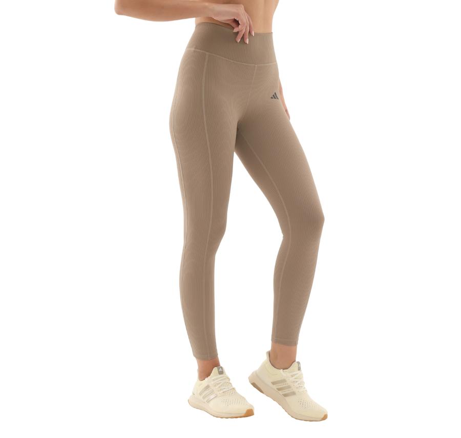 adidas Opt Rıb 7-8 L Kadın Tayt Pembe adidas Opt Rıb 7-8 L Kadın Tayt Pembe