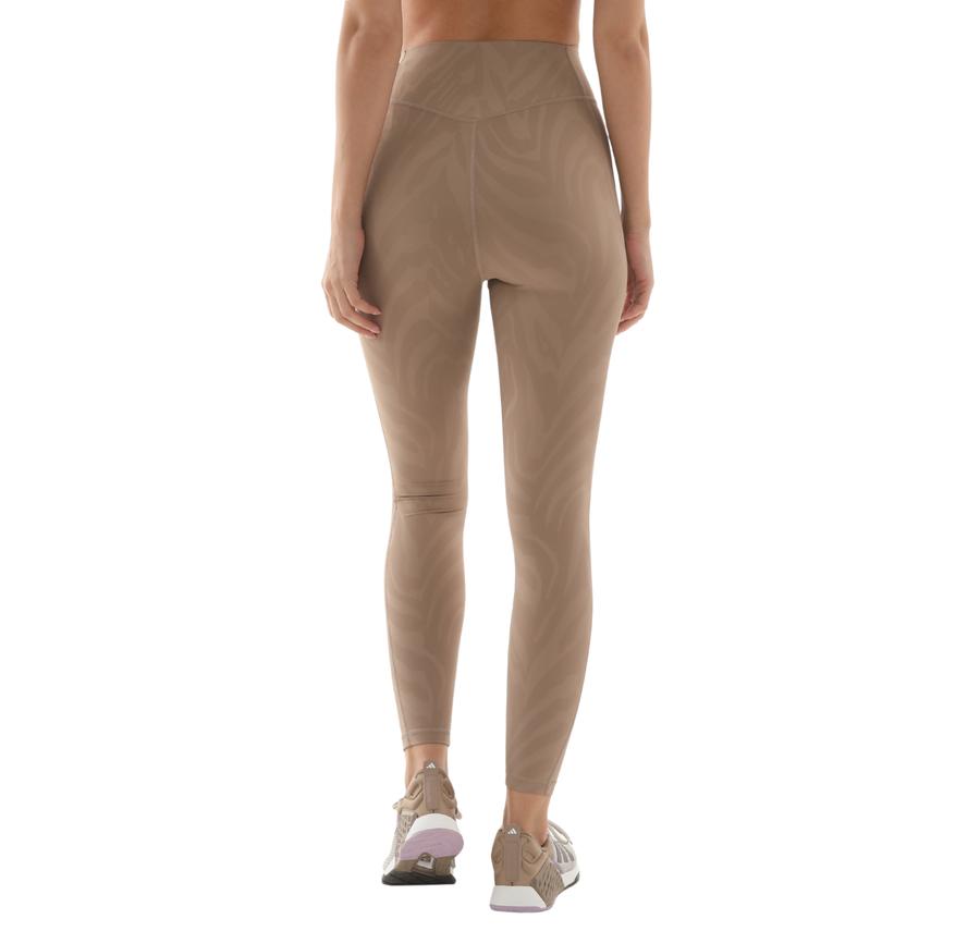 adidas Optıme Aop Kadın Tayt Kahve adidas Optıme Aop Kadın Tayt Kahve