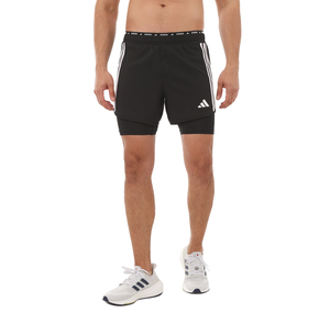 adidas Otr E 3S 2In1 S Erkek Şort Ve Kapri Siyah