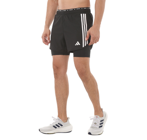 adidas Otr E 3S 2In1 S Erkek Şort Ve Kapri Siyah