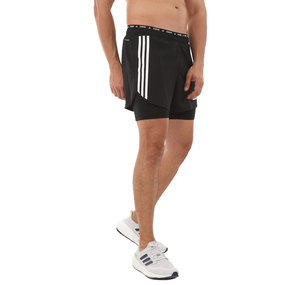 adidas Otr E 3S 2In1 S Erkek Şort Ve Kapri Siyah