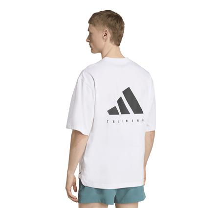 adidas Oversıze Tee Erkek T-Shirt Beyaz
