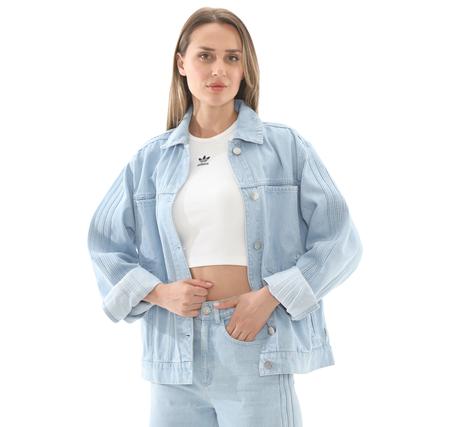 adidas P Ess Denım Jkt Kadın Ceket Mavi