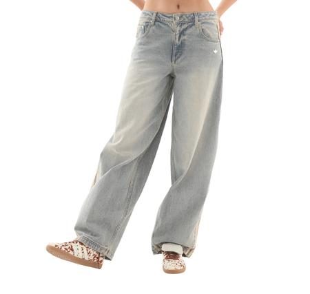 adidas P Ess Denım Pnt Kadın Pantolon Mavi adidas P Ess Denım Pnt Kadın Pantolon Mavi