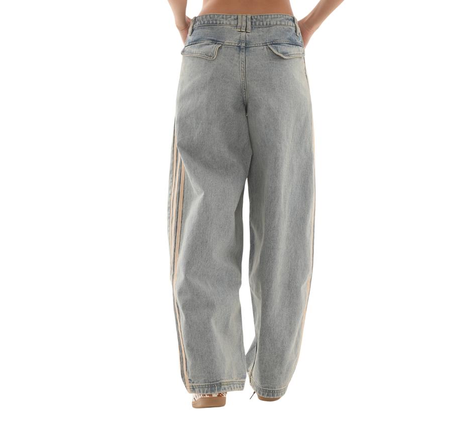 adidas P Ess Denım Pnt Kadın Pantolon Mavi adidas P Ess Denım Pnt Kadın Pantolon Mavi