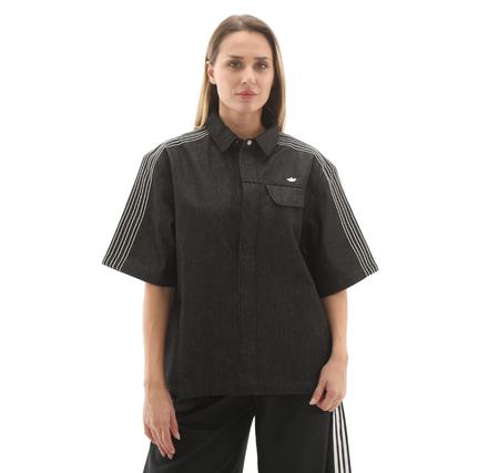 adidas P Ess Denım Ss Kadın Ceket Siyah adidas P Ess Denım Ss Kadın Ceket Siyah