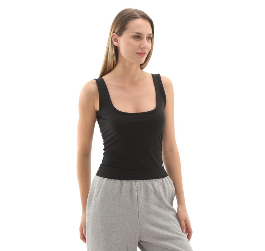 adidas P Ess Tank Top Kadın T-Shirt Siyah adidas P Ess Tank Top Kadın T-Shirt Siyah