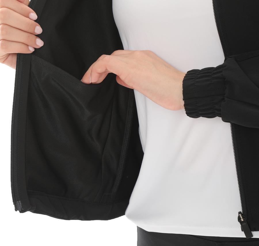 adidas Pacer W Jacket Kadın Ceket Siyah adidas Pacer W Jacket Kadın Ceket Siyah