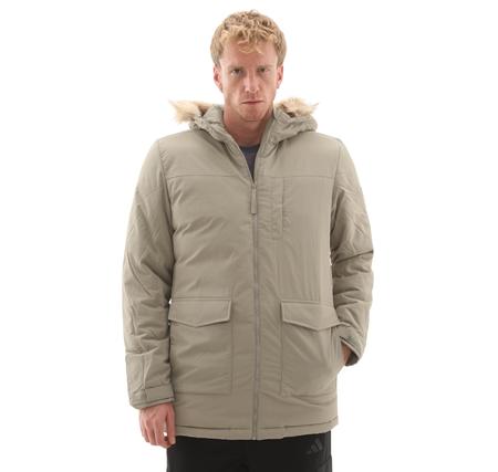 adidas Paverıc Fur Par Erkek Mont Gri adidas Paverıc Fur Par Erkek Mont Gri