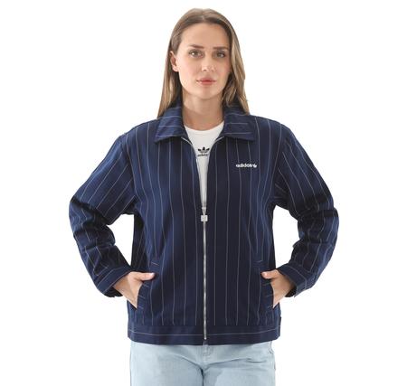 adidas Pınstrıpe H Jkt Kadın Ceket Lacivert