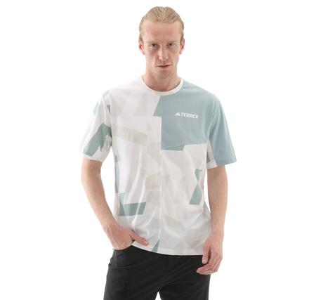 adidas Playera Terrex Multi Climacool Erkek T-Shirt Beyaz