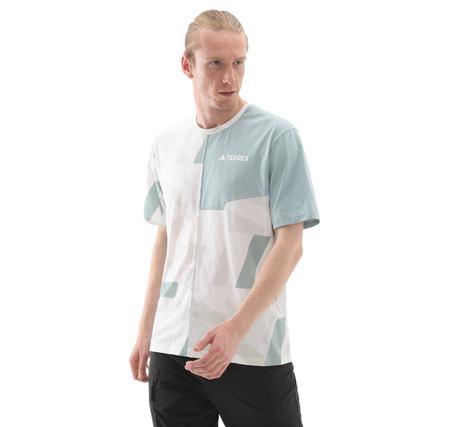 adidas Playera Terrex Multi Climacool Erkek T-Shirt Beyaz