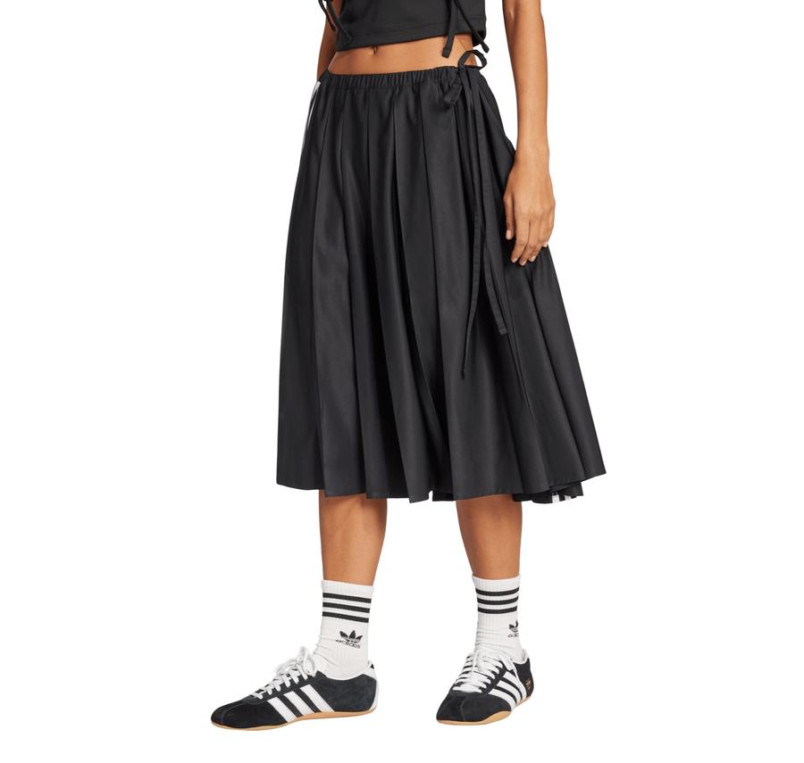 adidas Pleat Maxı Skrt Kadın Elbise - Etek Siyah adidas Pleat Maxı Skrt Kadın Elbise - Etek Siyah
