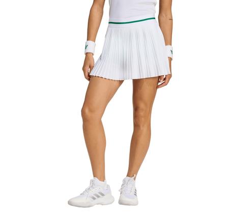 adidas Pleat Skırt Pro Kadın Elbise - Etek Beyaz