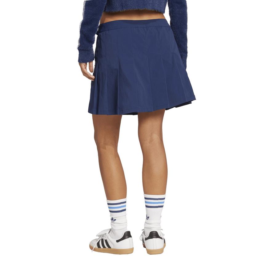 adidas Pleated Skırt Kadın Elbise - Etek Lacivert adidas Pleated Skırt Kadın Elbise - Etek Lacivert