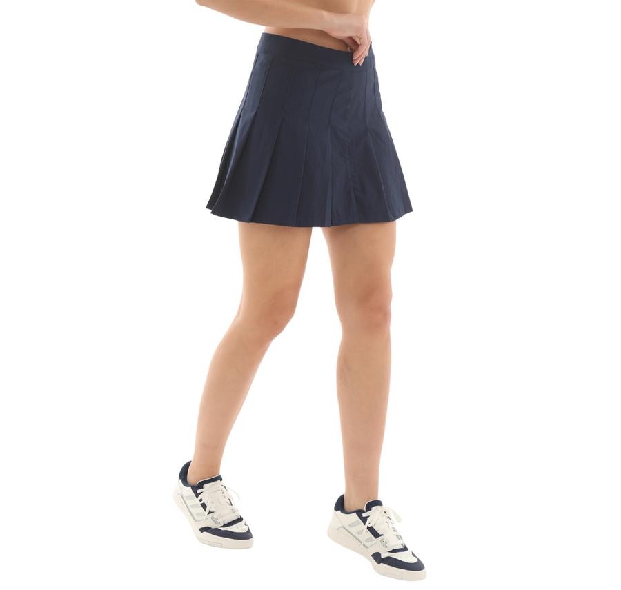 adidas Pleated Skırt Kadın Elbise - Etek Lacivert adidas Pleated Skırt Kadın Elbise - Etek Lacivert