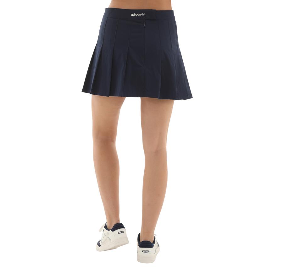 adidas Pleated Skırt Kadın Elbise - Etek Lacivert adidas Pleated Skırt Kadın Elbise - Etek Lacivert