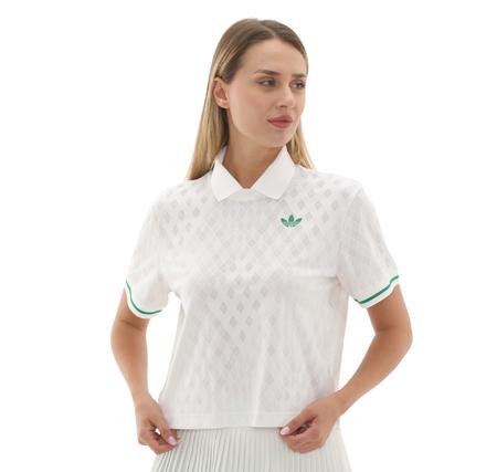 adidas Polo Pro Kadın T-Shirt Beyaz