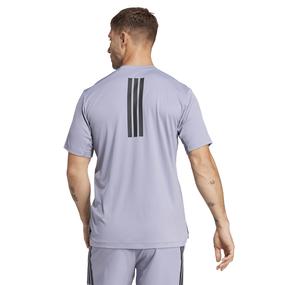 adidas Power 3S Tee Erkek T-Shirt Mor