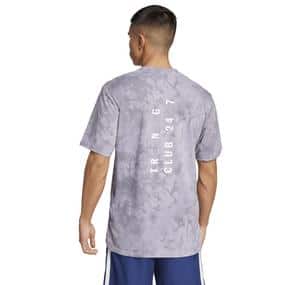 adidas Power Aop Tee Erkek T-Shirt Gri