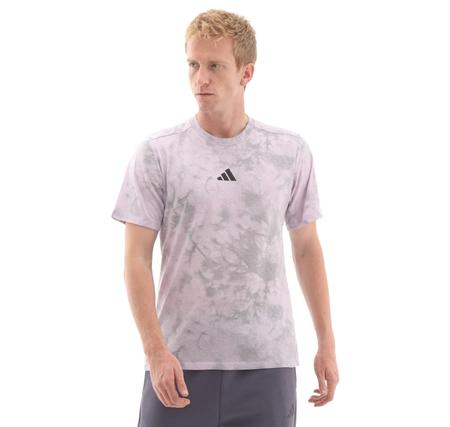 adidas Power Aop Tee Erkek T-Shirt Mor