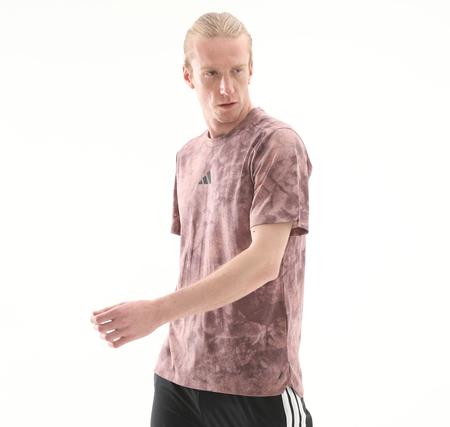 adidas Power Aop Tee Erkek T-Shirt Pembe