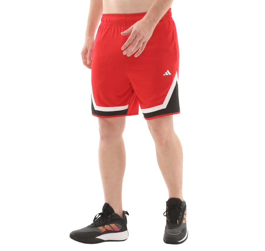 adidas Pro Block Short Erkek Basketbol Şortu Kırmızı adidas Pro Block Short Erkek Basketbol Şortu Kırmızı