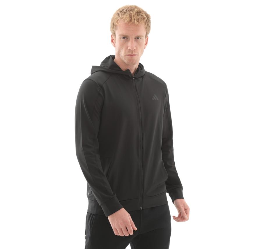 adidas Puremotıon Hood Erkek Ceket Siyah adidas Puremotıon Hood Erkek Ceket Siyah