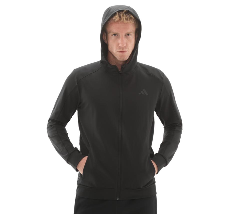 adidas Puremotıon Hood Erkek Ceket Siyah adidas Puremotıon Hood Erkek Ceket Siyah