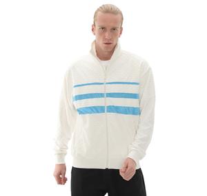 adidas Q12 Monogram T Erkek Ceket Beyaz