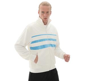 adidas Q12 Monogram T Erkek Ceket Beyaz