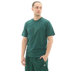 adidas Q12 Monogram T Erkek T-Shirt Yeşil